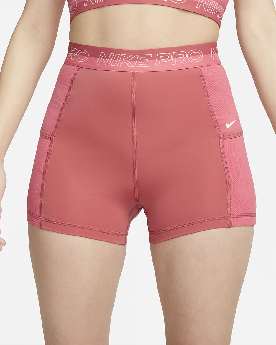 Nike pro 8 inch shorts womens best sale